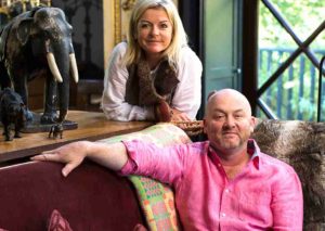Salvage Hunters star, Drew Pritchard with his first wife