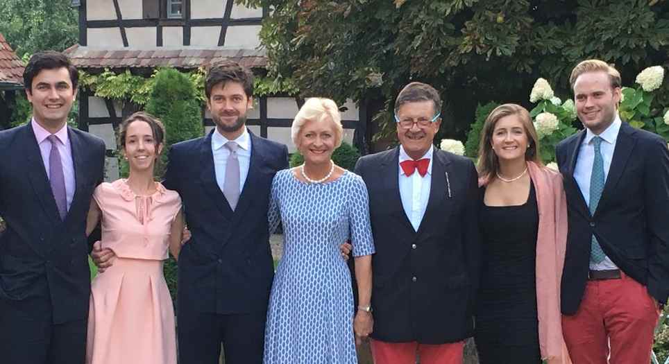 Image of Tim Wonnacott lovely family